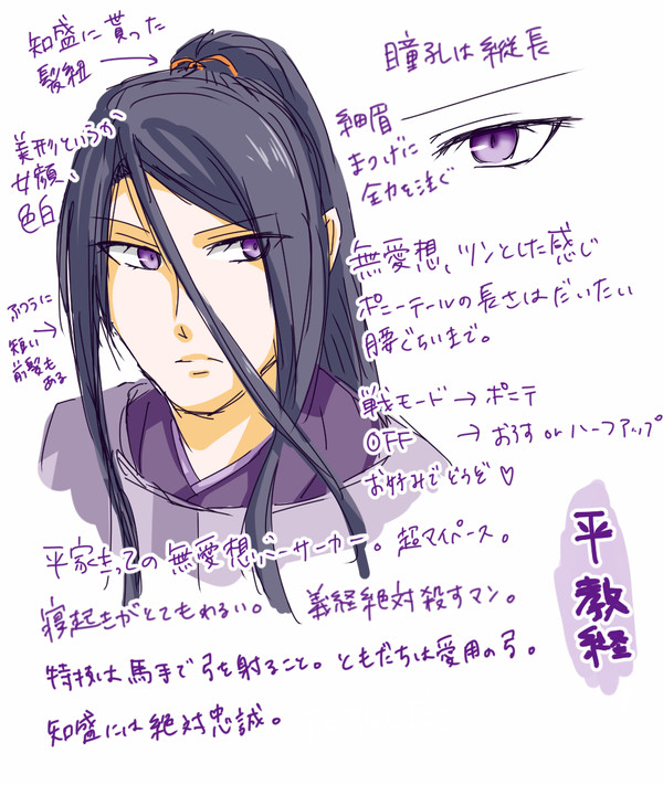 源平キャラデザ