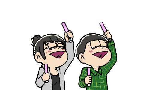 チョロ松とチョロ子