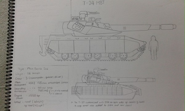 T-24 Main Battle Tank