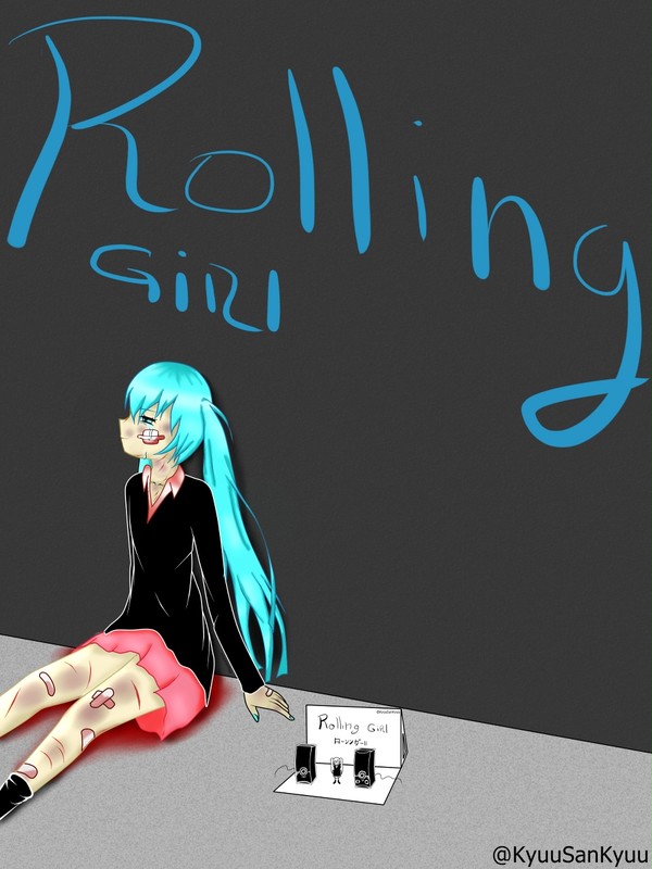 [fanART] Rolling girl (vocaloid)
