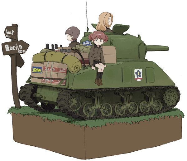 サンダース高校のシャーマン戦車