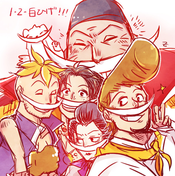 [OP] 1、2、Shirohige!!