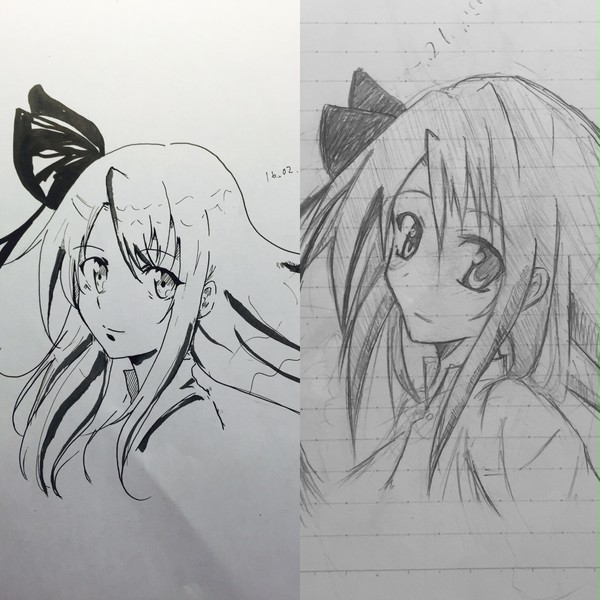 過去絵リメイク