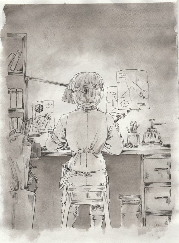 Gnosis 第0頁~小さな探求者~ 挿絵