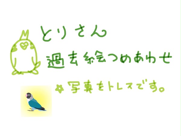 鳥さん過去絵詰め合わせ