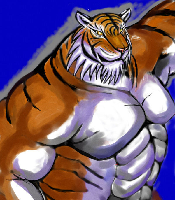 トラ獣人1
