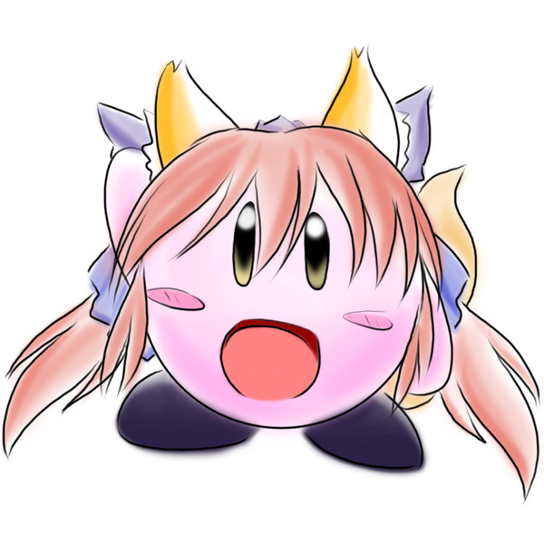 前のカービィ