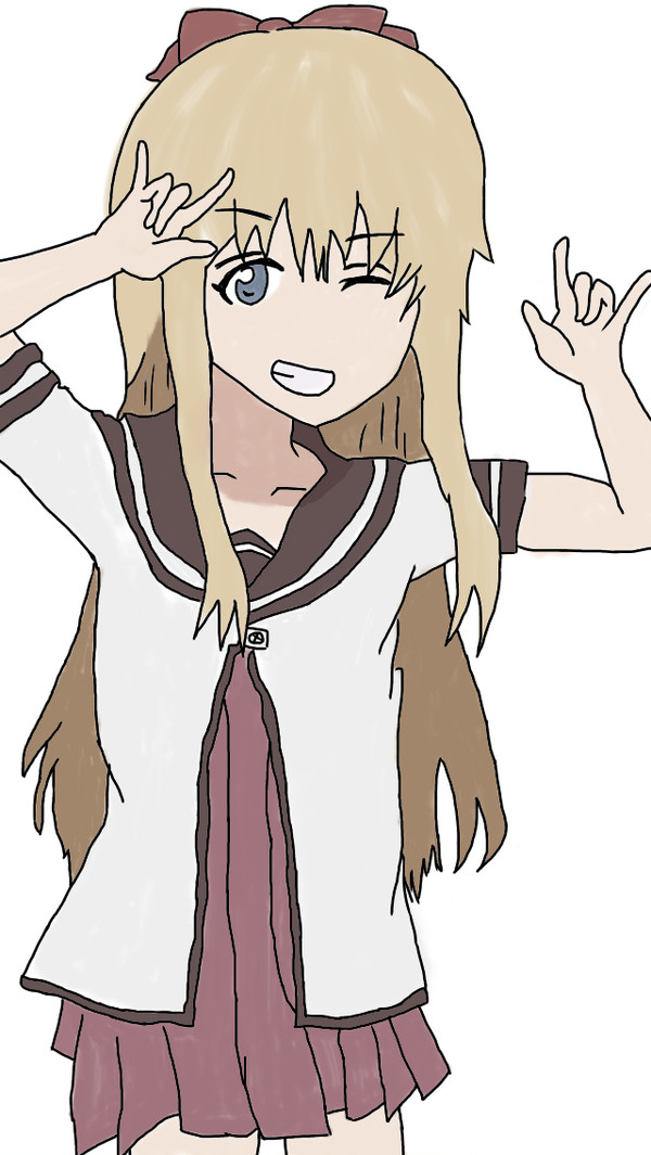 歳納京子で、にっこにっこにー！