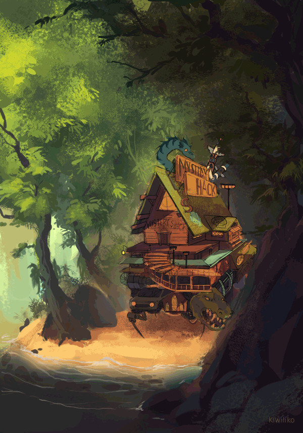 Stan's moving Mystery Shack