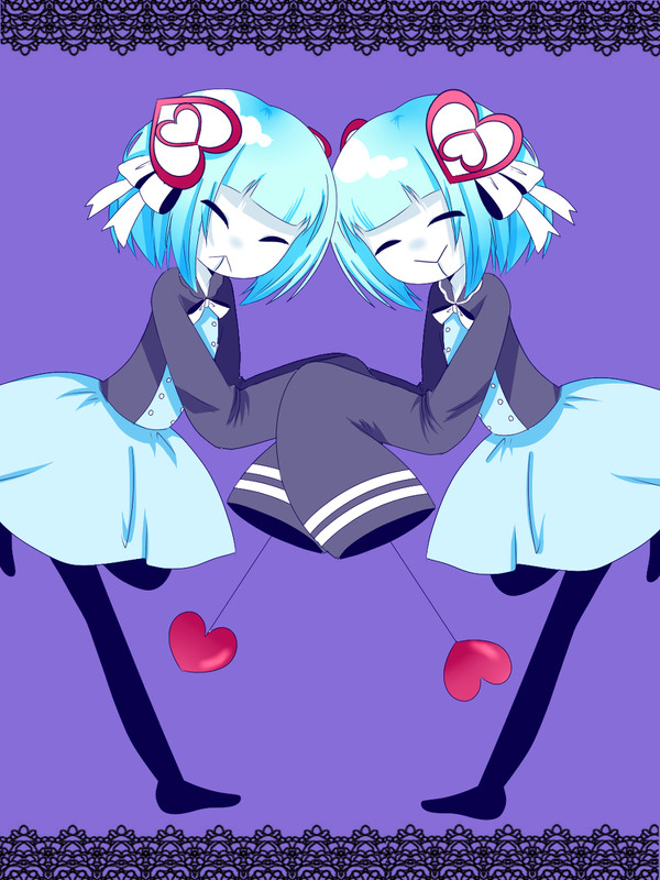 双子の魔法少女