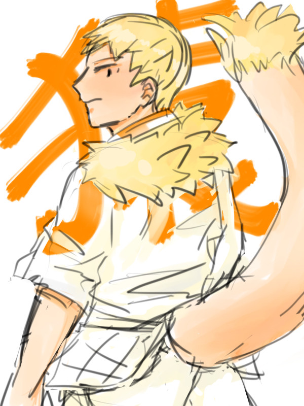 尾白