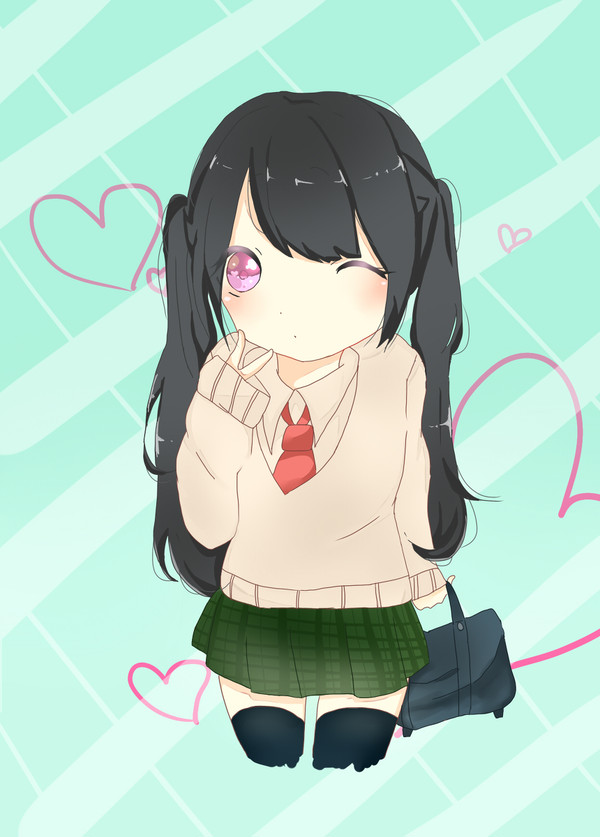 ツインテールっ子