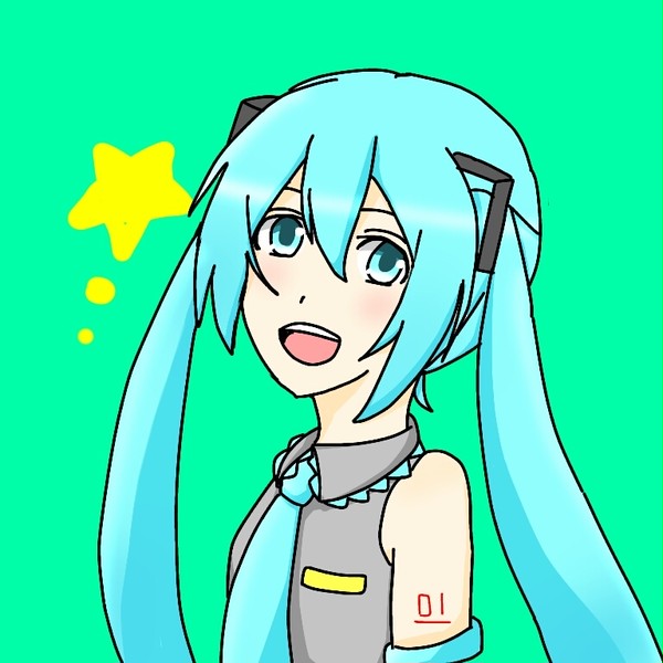 ミクさんスマイル