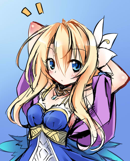 落書き ル・フェイ姉さん