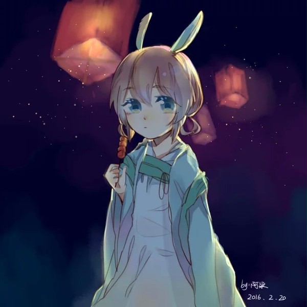 蓝兔x