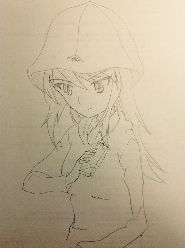 バレンタイン模写