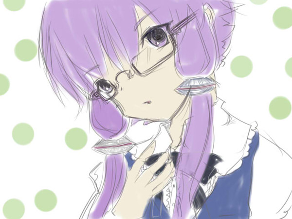 ゆかりさん落書き