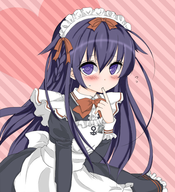 バレンタイン暁ちゃん【塗り絵】