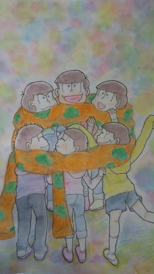 みんなでマフラー！