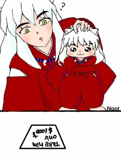 Inuyasha & Inu doll