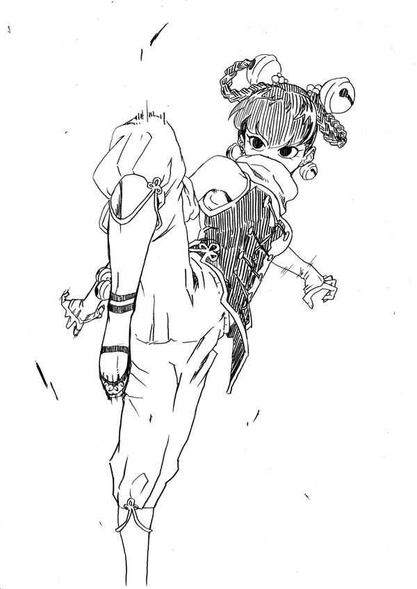 ワンパンマン原作にでてこない人たち落書き