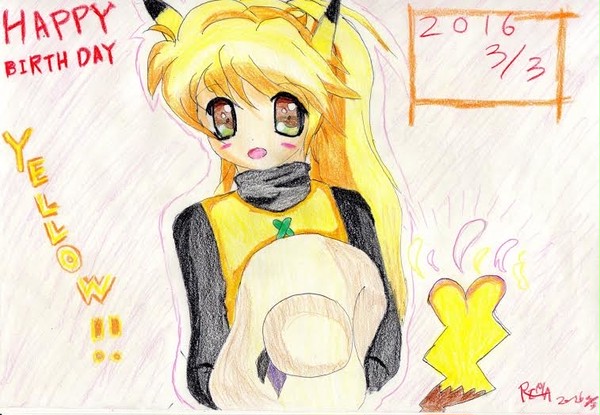 2016イエロー誕生日記念