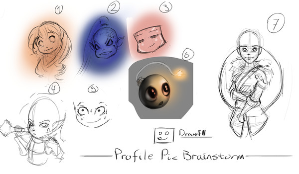 Profile Picture Brainstorm.