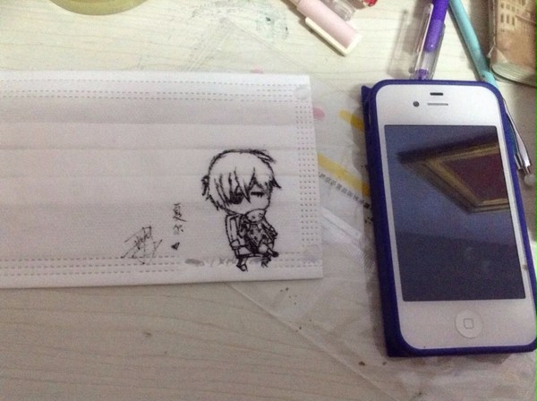 口罩画