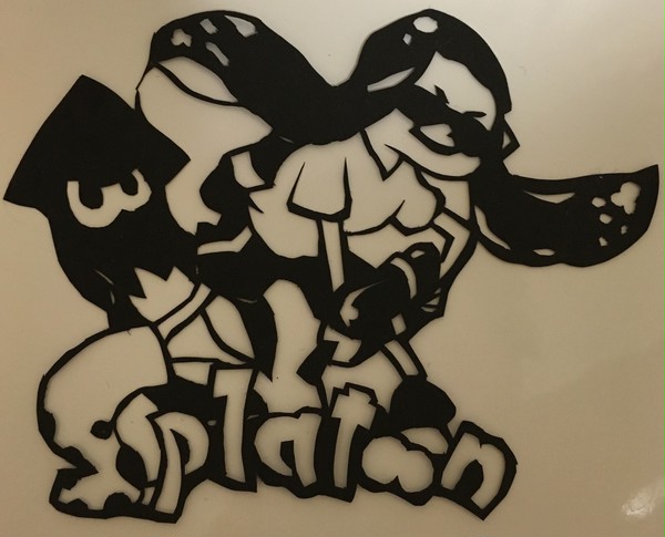 スプラトゥーン切り絵
