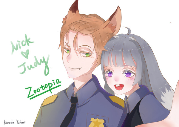 Zootopia Nick&Judy