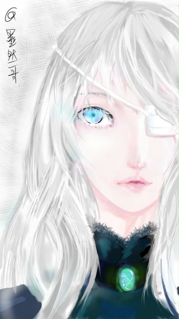 少女头像练习