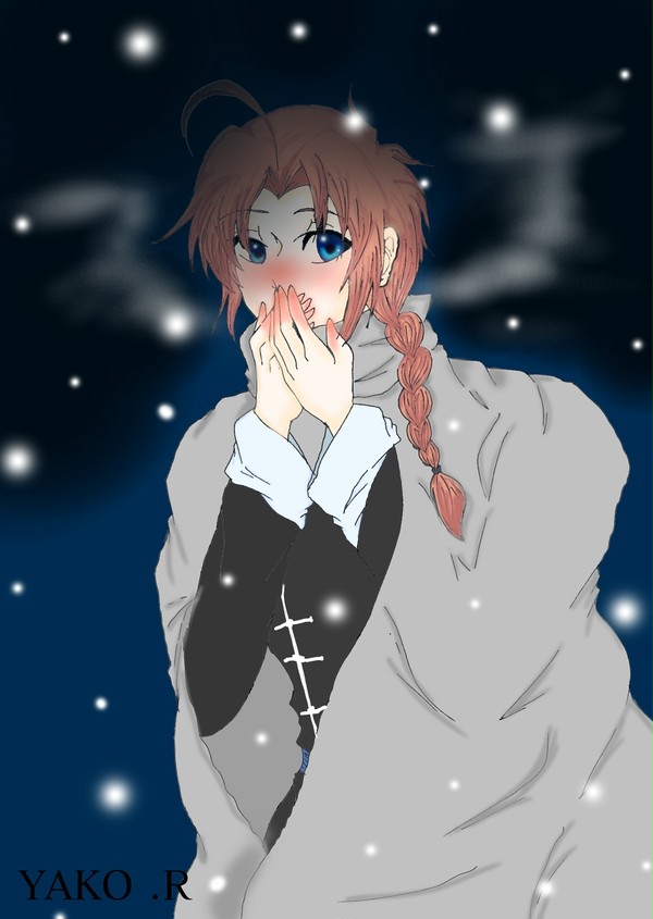 雪が描きたかった