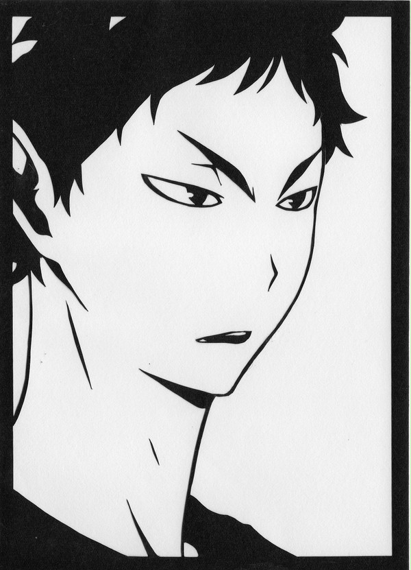 赤葦さん 切り絵　【HQ!!】