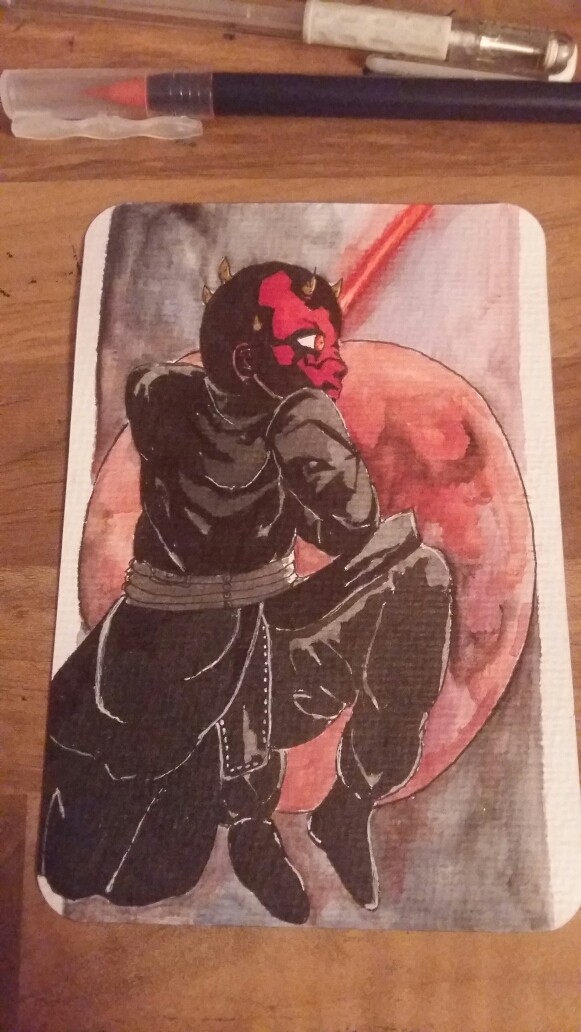 Darth Maul   vicotory or die!