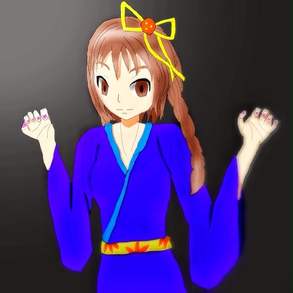 着物女子