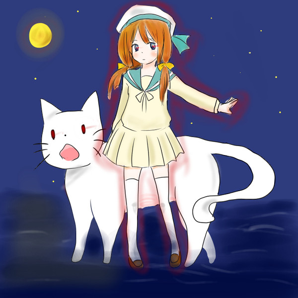 エラー娘「海の中からこんにちは」