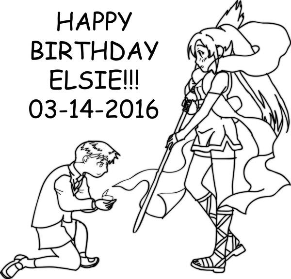 Happy Birthday Elsie!!!