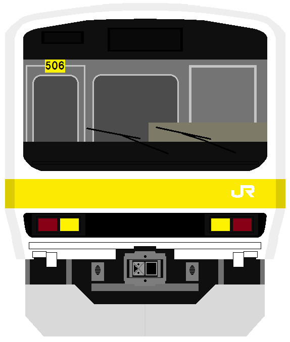 【鉄道正面画】209系500番台各種