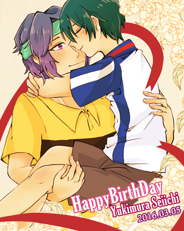 幸村さんお誕生日絵と4コマ