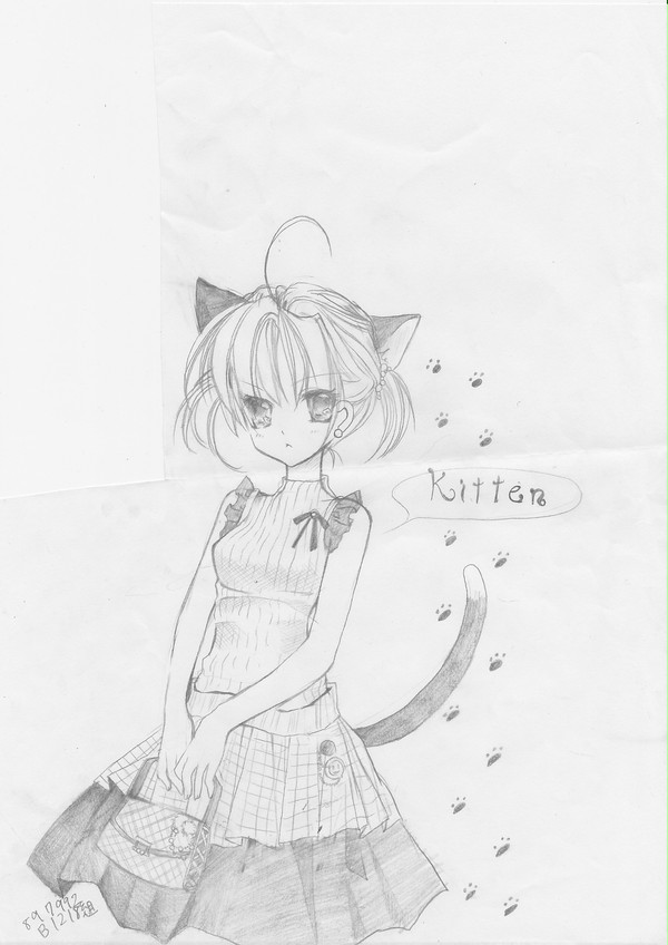 子猫っぽい子