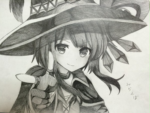 めぐみん 模写