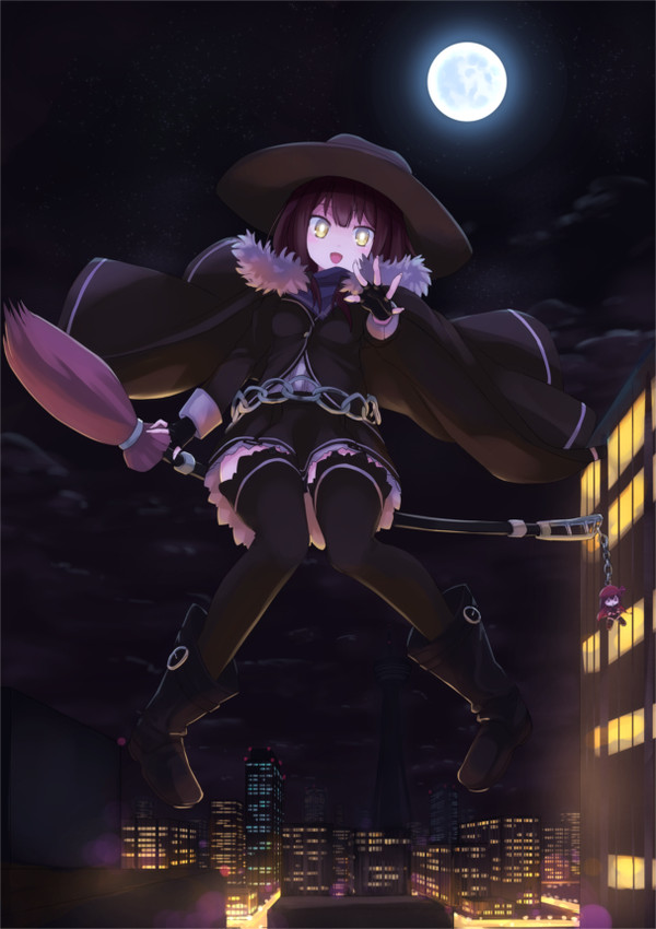 魔女っ娘(現代出身)