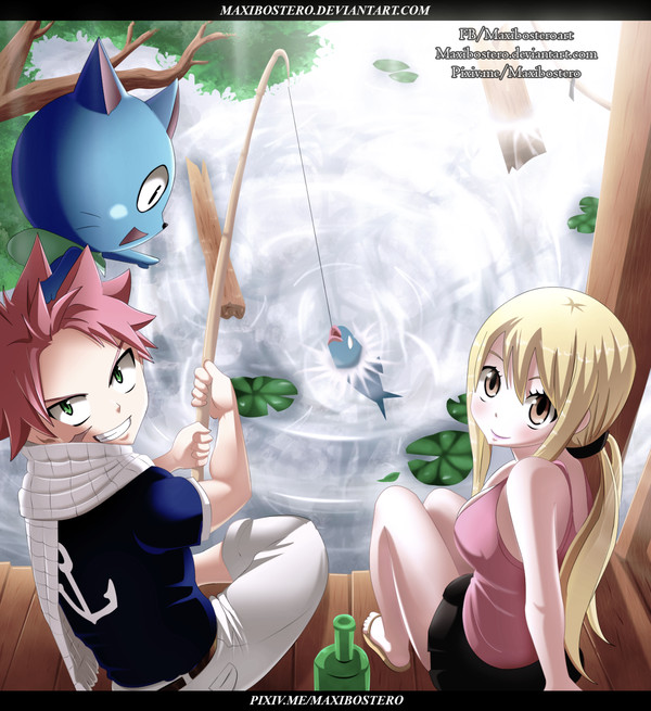 Natsu and Lucy Cover FT 478