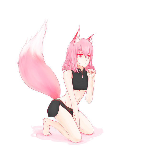 アリアリアちゃんのしっぽができた♥