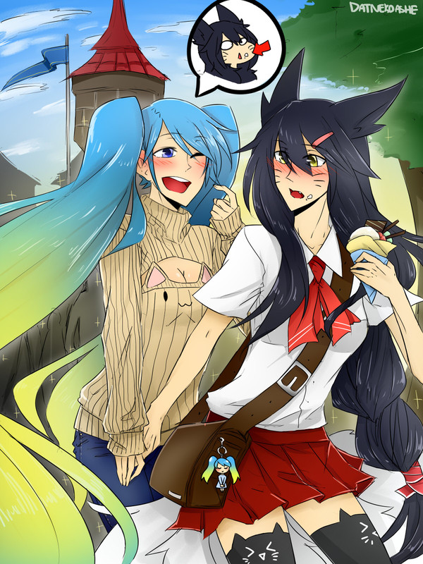 Commission-Ahri x Sona