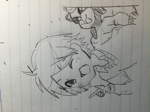 うらたんさかたん落書き