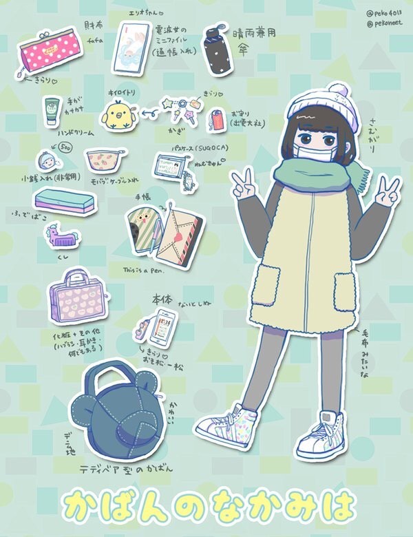 かばんのなかみは