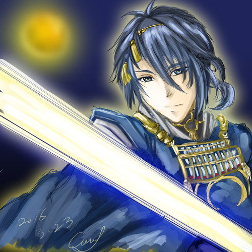 刀剣乱舞の三日月？　落書き