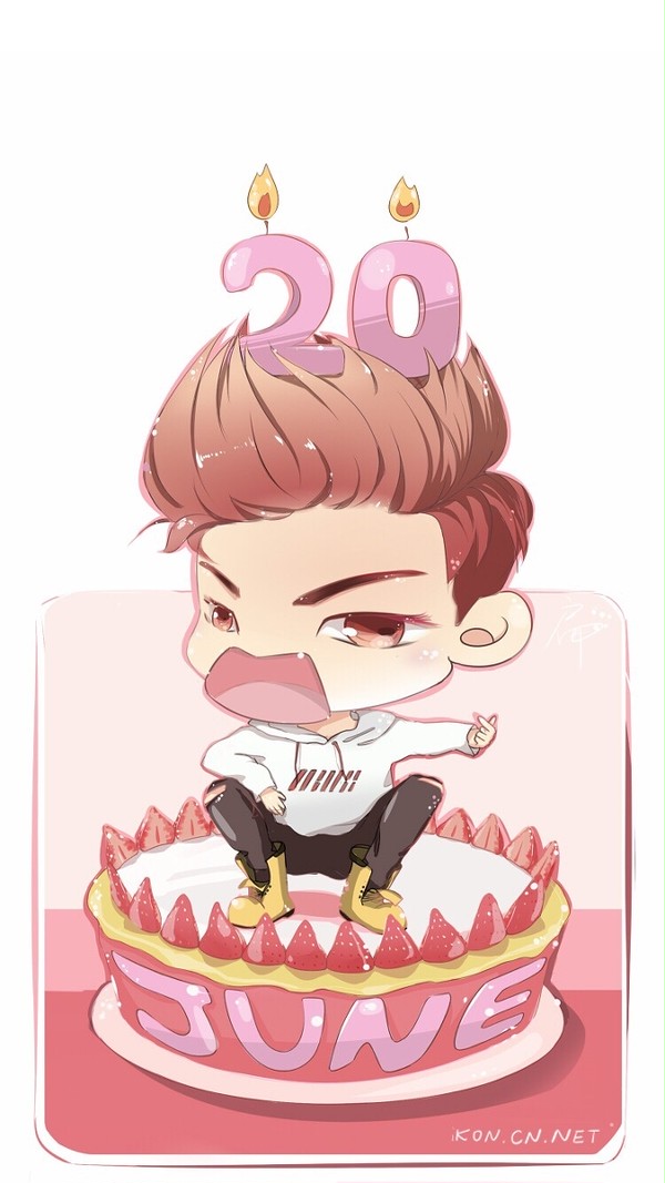 ikon june birthday fanart