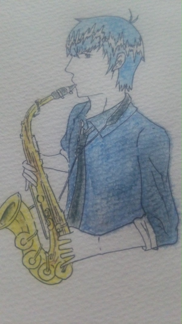 カラ松とアルトサックス